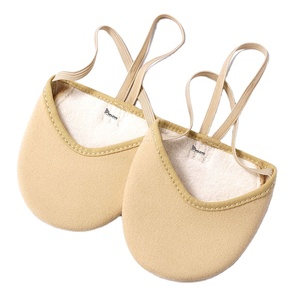 Chaussons de danse professionnels en satin pour le ballet, avec semelle souple et amortissante, durables pour la pratique et la performance - Product Image 3
