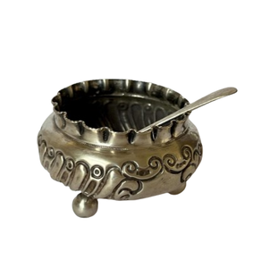 Juego de Dos Tazones Decorativos de Metal con Acabado Plateado para Refrigerios, Azucarera de Cocina, Organización del Hogar, Hotel y Restaurante - Product Image 5