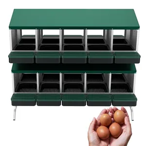 Accesorio de gallinero resistente a la intemperie: El MG05Q-L garantiza huevos limpios e intactos