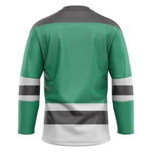 Camisetas de práctica de hockey sobre hielo con sublimación reversible completa MOQ bajo personalizado para hombres - Product Image 2