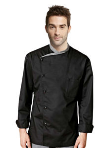 Unisex Professional Culinary <b>Uniform</b> Short-Sleeve Chef Coat Jacket Contrast Collar Caterers Restaurant Staff Food <b>Uniforms</b> - Product Image 2