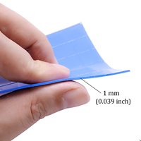 Bande de caoutchouc thermique découpée sur mesure QX (lot de 6) – Étanche, souple, ignifuge, isolation pour l'industrie électronique
