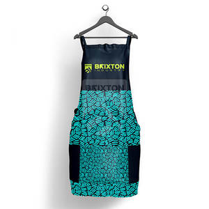 Tablier de cuisine à usage intensif, matériau lavable et durable pour uniformes de restaurant et de bar. - Product Image 2