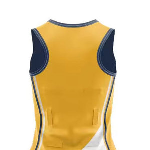 Uniforme de Netball Personalizado al por Mayor, Impreso, Profesional, de Alta Calidad, 100% Poliéster, Transpirable, Ligero, Servicio OEM, Económico - Product Image 4