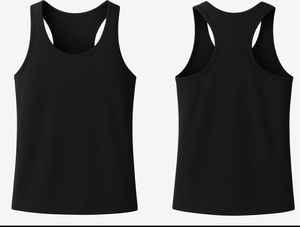 RIXO ENTERPRISES Débardeur à col rond en coton 100% respirant sur mesure, motif uni, vêtements de sport/entraînement personnalisés - Product Image 4