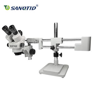 <span class=keywords><strong>Microscope</strong></span> trinoculaire médical stéréo optique SANQTID à hauteur réglable, indice de protection IP55, grossissement 58x, avec caméra 4K et support - Product Image 6
