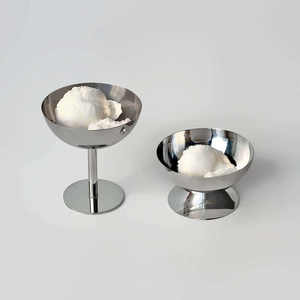 Tazón de Postre de Acero Inoxidable de Lujo Pulido a Espejo, Taza de Helado Hecha a Mano para Hoteles y Decoración del Hogar, Apto para Alimentos - Product Image 4