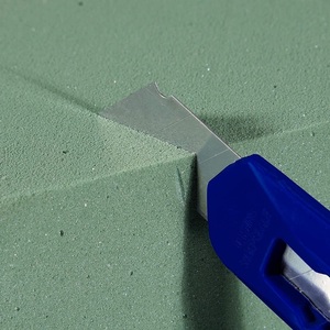 3 spugne floreali rettangolari 23x11x8 cm verde-per composizioni floreali artificiali fresche fioraio piante artificiali verde - Product Image 2