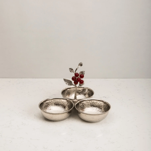 Bol de service doré en forme de feuille pour la vaisselle, vente chaude, bol de service en aluminium moulé pour fruits, best-seller - Product Image 2