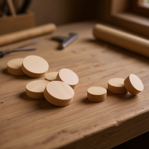 Aproximadamente 430 Piezas de Platos Cónicos de 25 mm Hechos de Madera de Pino, Bambú y Artesanías de Madera - Product Image 3