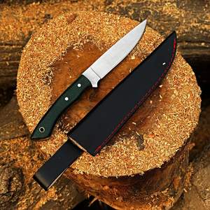 Cuchillo de Caza/Táctico/Cocina de Hoja Fija con Mango de Micarta, Fabricante Directo, ODM, OEM, DIY, al por Mayor - Product Image 1