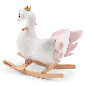 2025 mejor oferta suave niños montando caballo balancín juguete diseño de animales de peluche con base de madera hecho en Turquía - Product Image 2