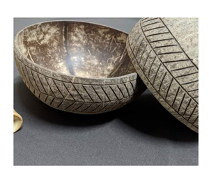 Cuenco de cáscara de coco de alta calidad, cuenco de cáscara de coco para exportación al por mayor, producto artesanal natural hecho a mano, perfecto para decoración de regalos - Product Image 1