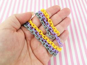 Luxury epoxy resin <b>chain</b> style wall decor for modern homes Designer epoxy resin <b>chain</b> style wall decoration for interiors - Product Image 5