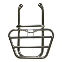 Porte-bagages arrière universel pour moto, acier inoxydable, robuste, support de porte-bagages arrière, pièces de moto durables
