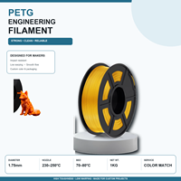 Filament PETG HS 1,75 mm en gros, directement de l'usine, pour applications d'ingénierie, approvisionnement stable pour les vendeurs mondiaux