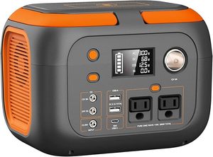 Top Brand New 300W Portable Power Station 260Wh/70400mAh Outdoor <b>Solar</b> Generator Lithium Ion <b>Battery</b> <b>Pack</b> RV Port 110V Outlet - Product Image 2