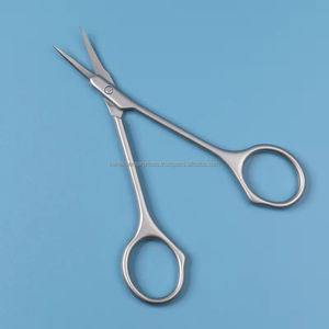 Ciseaux à cuticules professionnels en acier inoxydable, petits, courbés et tranchants, style russe, pour le soin des ongles - Product Image 4