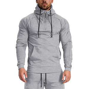 Nueva llegada de los hombres Boxy Fit Joggers 100% algodón Baggy Tech Fleece ropa deportiva chándales para el estilo de calle de invierno - Product Image 1