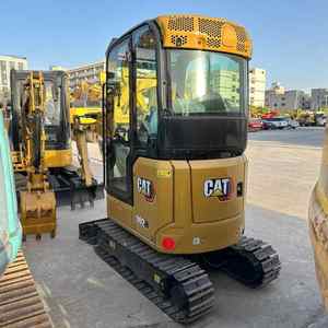 รถขุดไฮดรอลิกแบบตีนตะขาบขนาดกลาง Caterpillar 302c มือสองขายส่ง น้ำหนัก 12 ตัน รุ่นปี 2023 อะไหล่คาวาซากิ มอเตอร์ ปั๊ม ลูกปืน - Product Image 2