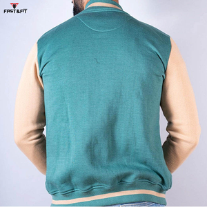 2025 High Quality Long Sleeves Winter Wear <b>Smart</b> Stylish College Bomber <b>Jacket</b> Canvas 100% Cotton Windproof Breathable Unisex - Product Image 4