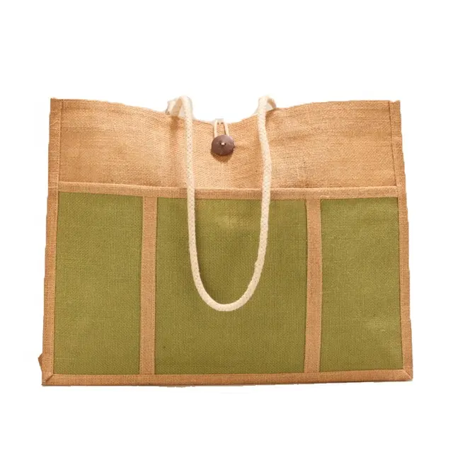 Large Capacity Jute Bag Canvas Handbag cotton Handle Wholesale Custom Lady Shoulder Bag Women Beach Tote Bags Handbag 2021