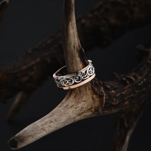 Anillos de Boda con Diseño Floral Clásico, Joyería Fina Única, Conjunto Romántico de Diamantes Ovalados para Regalo de Boda - Product Image 5