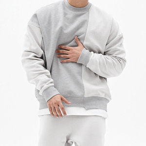 เสื้อฮู้ดดี้ผู้ชายแบบสั่งทำเป็นมิตรกับสิ่งแวดล้อม พิมพ์ลาย สตรีทแวร์ ปักโลโก้ ผ้าฝ้ายเนื้อนุ่ม ทรงปกติ - Product Image 4