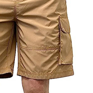 Pantalones Cortos Cargo Personalizados para Hombre, 100% Algodón, Diseño Desgastado, Patrón Sólido Sublimado, Ecológicos, Impermeables, Transpirables, para Fitness - Product Image 5