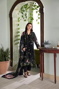 Traje Casual Estilo Indio Pakistaní Salwar Kameez, Vestido de Fiesta Pakistaní, Traje de Algodón Listo para Usar para Mujer, Vestidos Elegantes Cosidos para Mujer - Product Image 2