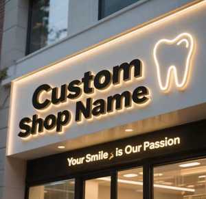 Lettres <span class=keywords><strong>en</strong></span> acier inoxydable avec éclairage LED, enseignes <span class=keywords><strong>en</strong></span> relief 3D, signalétique extérieure illuminée pour magasins, logo d'entreprise, lettres éclairées latéralement par LED - Product Image 2