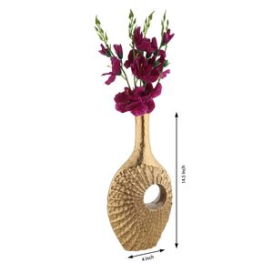 Floreros de aluminio de color y tamaño personalizados para el hogar y la decoración de la boda Florero funcional - Product Image 2