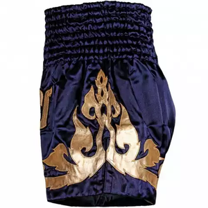 Pantalones Cortos Deportivos de Gimnasio para Hombre, Personalizables en la Parte Delantera, Transpirables, Duraderos, Ligeros, Elásticos, de Secado Rápido, para Entrenamiento de Artes Marciales, Spandex/Poliéster - Product Image 2