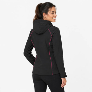 Veste softshell élégante pour femme, alliant légèreté, mobilité flexible et coupe confortable pour une utilisation active au quotidien. - Product Image 3