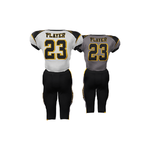 Conjunto de uniformes deportivos hechos a medida, camiseta de fútbol americano unisex para adultos y niños, diseño transpirable de talla grande - Product Image 6