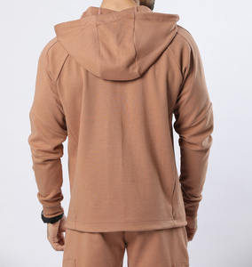 ชุดวอร์มแฟชั่นสตรีทแวร์ 2 สี ซิปกันน้ำ ผ้าฝ้ายคุณภาพสูง ไซส์ใหญ่ ทรงหลวม สำหรับผู้ชาย - Product Image 2