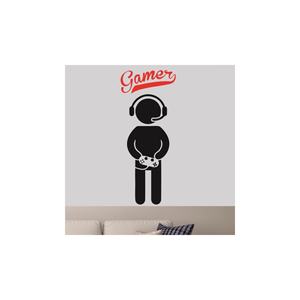 Sticker mural Gamer pour chambre d'enfant Accessoire décoratif parfait - Product Image 1