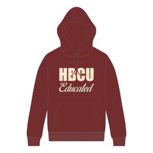 Sweat à capuche en chenille brodé maroon DST, éducation HBCU, sororité grecque Delta Divine Nine, vêtements personnalisés - Product Image 2