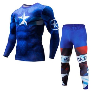 Rashguard de Compresión MMA para Hombre de Alta Calidad, Transpirable, de Secado Rápido, para Jiu-Jitsu Nogi, Conjunto de Manga Larga, Uniforme Personalizado de Poliéster - Product Image 1