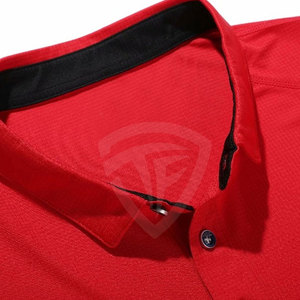 Polo para hombre Mezcla de algodón Diseño ajustado Logotipo personalizado OEM ODM Precio de fábrica Suministro a granel - Product Image 3