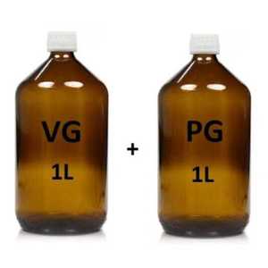 Gliceryna + glikol propylenowy czysty bezzapachowy szklane butelki สารเคมีอเนกประสงค์99,5% VG + PG-1L + 1L - Product Image 2