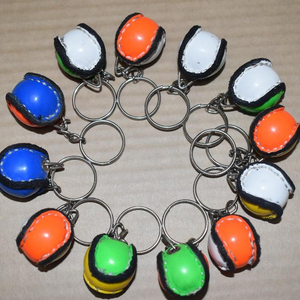 Porte-clés personnalisés en forme de ballons de hurling gaélique, porte-clés personnalisés en forme de sliotars GAA, haute qualité, couleur personnalisée, prix bas, hurling - Product Image 1