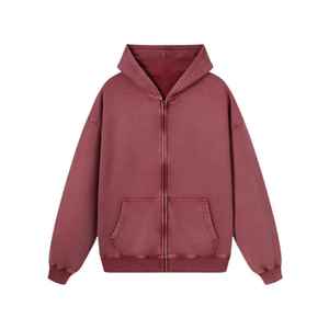 Wholesale Heavyweight 420 Gsm acid wash Hoodies Custom logo <b>Men</b> Distressed Over Sized Blank Acid Vintage Washed Hoodie OEM - Product Image 5