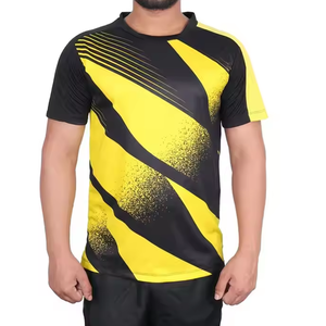 T-shirts à impression par sublimation personnalisée pour adultes Dernière conception Respirant Séchage rapide Col en O T-shirts à sublimation - Product Image 2