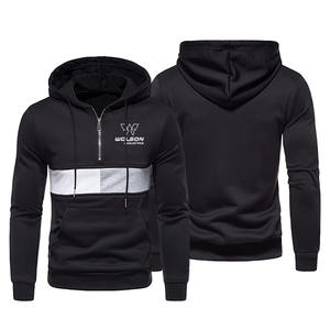 Sudadera OEM Fabricante Heavyweight 100 Algodón de alta calidad en blanco Sudadera con capucha de gran tamaño Streetwear Sudadera con capucha con logotipo personalizado para hombres. - Product Image 4