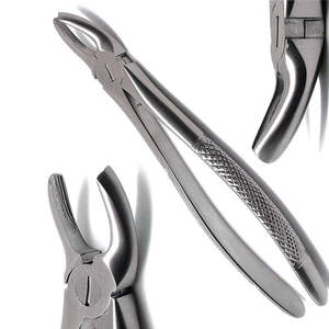 Forceps d'extraction dentaire de conception OEM, instrument manuel en acier de classe I avec logo personnalisé, prix direct d'usine par SurgiRight - Product Image 1