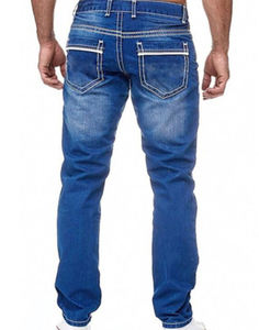 Pantalon en jean stretch personnalisé pour hommes pantalon en jean cargo de haute qualité jeans pour hommes nouvelle mode pantalon vierge - Product Image 2