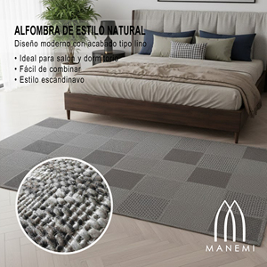 Tappeto Patchwork in Polipropilene Durevole e Leggero, Realizzato a Macchina, Resistente alle Macchie, con Base Antiscivolo per Uso Interno/Esterno, Patio - Product Image 2