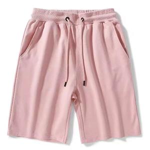 Pantalones cortos atléticos para correr para hombre 100% algodón malla deportiva con patrón de leopardo - Product Image 5