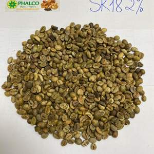 Grains de café vert Robusta de qualité supérieure biologiques entiers crus séchés et emballés en vrac - Product Image 5